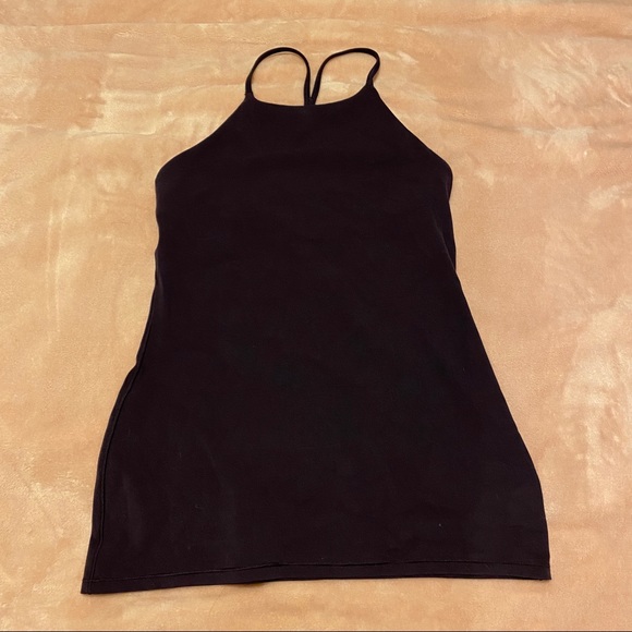 Lululemon Power Y Tank Black Grape Size 6 - Picture 2 of 6